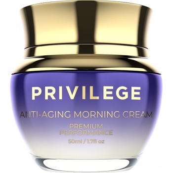 Privilege Подмладяващ дневен крем за лице и шия с екстракт и масло от кафе (50 ml)
